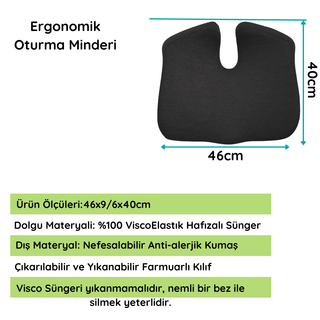 Visco bel yastığı, visco teknolojisi ile üretilmiş, bel desteği sunan ortopedik yastık.