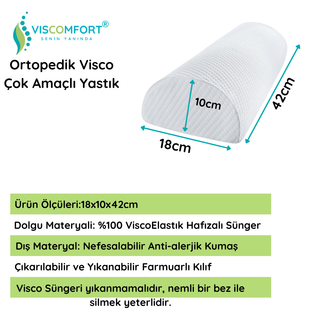 Viscomfort® - Ortopedik Çok Amaçlı Yastık